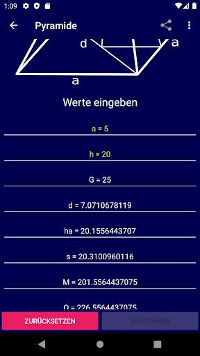 jMath - Geometrie-Rechner скриншот 5