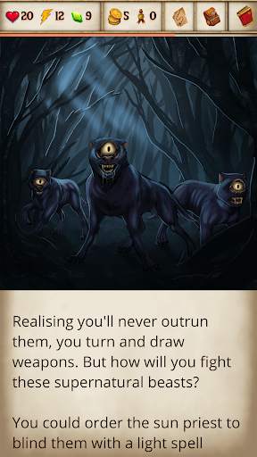Game of the Gods (Text Based Choice RPG) screenshot 7