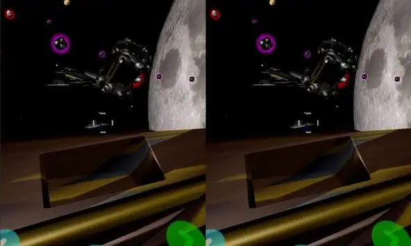 VR Space Shoot - for phones without a gyroscope screenshot 3