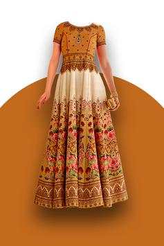 Women Anarkali Suit Photo Editor screenshot 3