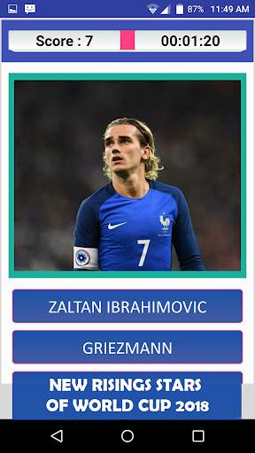 Football Soccer Quiz: Guess the Player screenshot 7