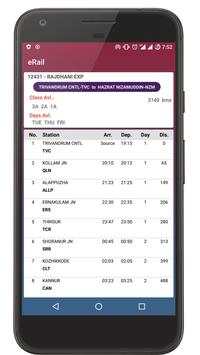 Indian IRCTC NTES railway app screenshot 6