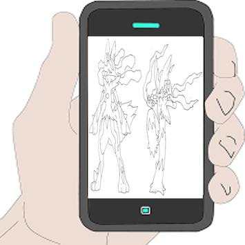 how to draw pokemon mega evolution screenshot 5
