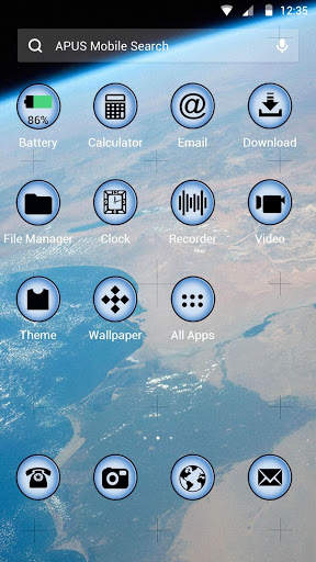 Fantastic-APUS Launcher theme screenshot 2