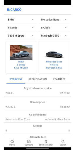 Incarco: Buy New Car & Bike, EMI, Compare Car/Bike screenshot 6