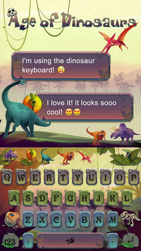 Dinosaur Keyboard स्क्रीनशॉट 2