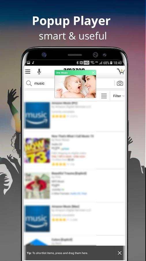 One Music - Floating Music Video Player for Free screenshot 4