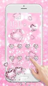Pink Glitter Diamond screenshot 1