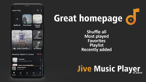 Jive Music Player - Mp3 Player, Audio Player screenshot 3