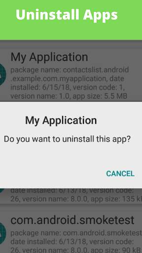 Uninstall Backup & Restore Apps 2 تصوير الشاشة