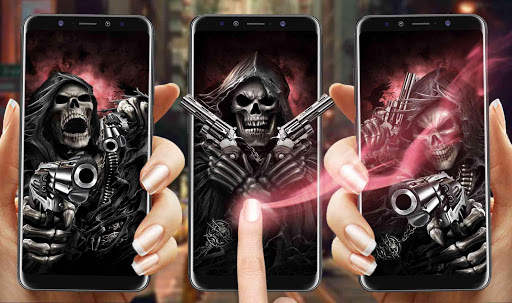 Death Skull Gun Theme screenshot 3