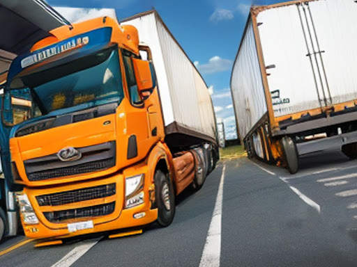 Cargo Truck Parking Games 3D screenshot 1