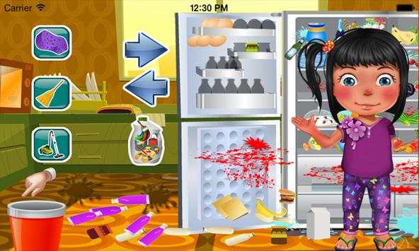Freezer cleaning girls games screenshot 3