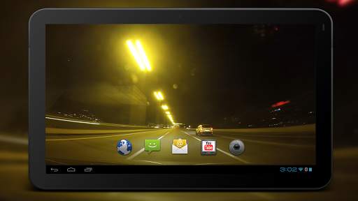 4K Night City Driving Video Live Wallpaper screenshot 6