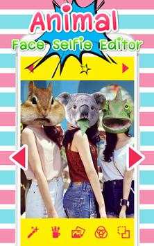 Animal Face Selfie Editor & Stickers εїз screenshot 1