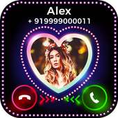 Heart Caller Screen - Phone Color Call Screen