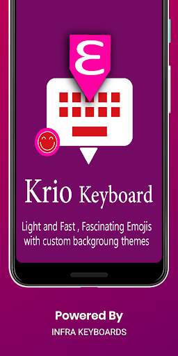 Krio English Keyboard  : Infra Keyboard स्क्रीनशॉट 1