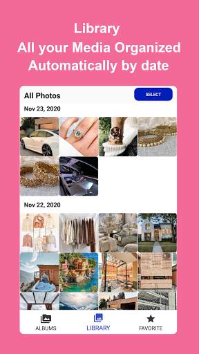 Gallery - Lock & Edit Photos, Videos & Gifs 5 تصوير الشاشة