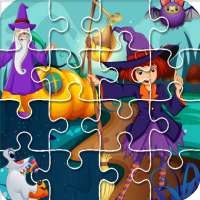 Halloween Jigsaw Puzzle Free Game For All Ages. logo