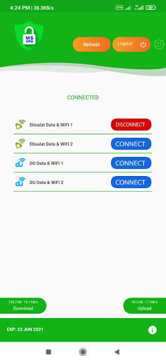 MS VPN screenshot 2
