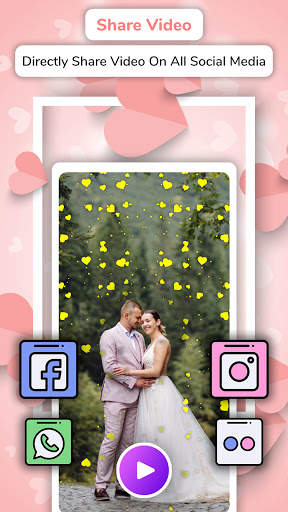 Heart Photo Effect Video Maker With Music 2020 screenshot 5