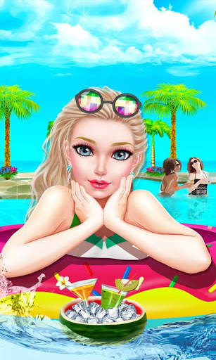Fashion Doll - Pool Party Girl 1 تصوير الشاشة