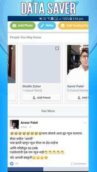 Fast Speed, Lite Mode and Data Saver for Facebook screenshot 2