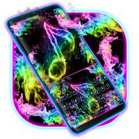 Neon Music Keyboard