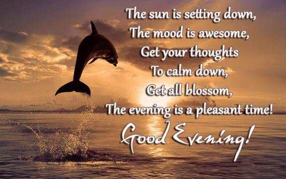 Good Morning Evening wishes images Gif screenshot 2