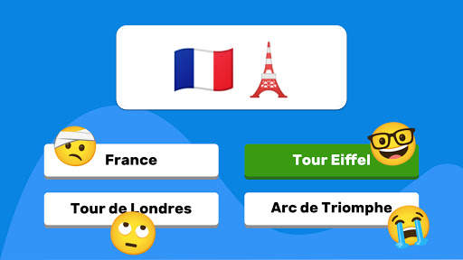 Quiz: Jeu Emoji, Devinez le Puzzle Emoji screenshot 6