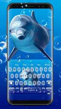Ocean Dolphin 3D Keyboard screenshot 2
