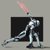 Game acrobatic man icon