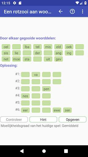 WGC Woordspelletjes collectie screenshot 5