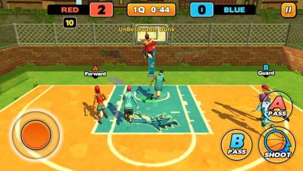 Slam Dunk Basketball LITE screenshot 3