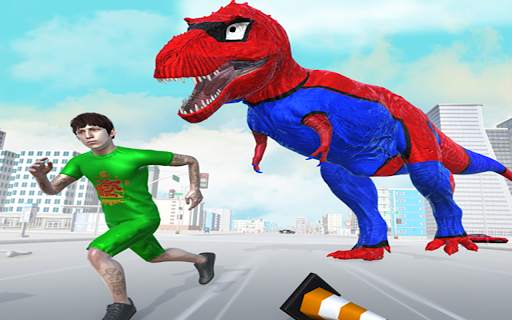 Angry Dinosaur City Rampage 5 تصوير الشاشة