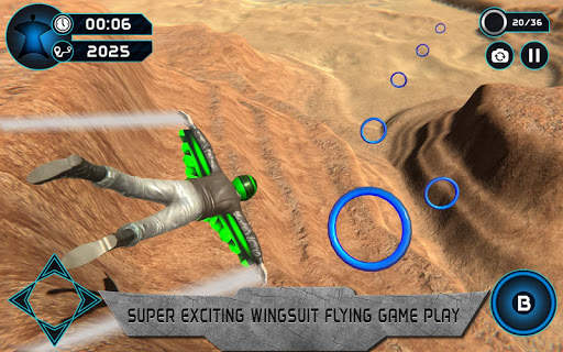 Wingsuit Simulator - Sky Flying Game screenshot 9