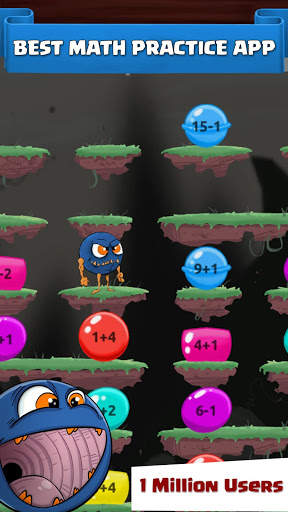 Monster Math - Math facts learning app for kids 1 تصوير الشاشة