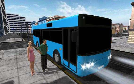 Crazy City Bus Coach Simulator Driving Mania 3D screenshot 5