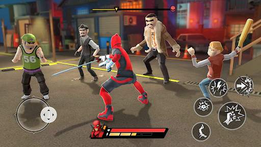 Dead X Hero: Crime City Fighting स्क्रीनशॉट 2