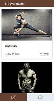 FIT gym trainer screenshot 2