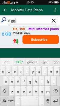 4G Data Plan Sri Lanka screenshot 4