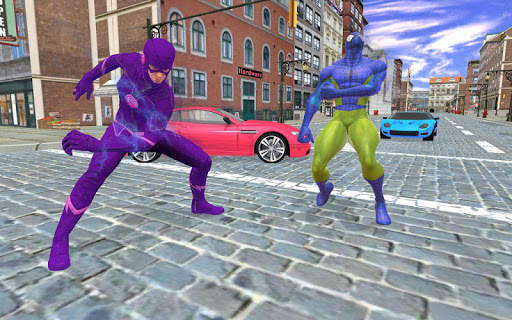 Real Speed Robot Hero: NY Crime City Battle screenshot 7