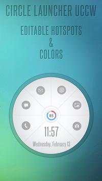 Circle Launcher HD UCCW SKIN screenshot 1
