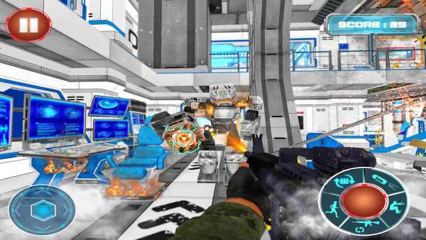 Robots War Space Clash Mission screenshot 15