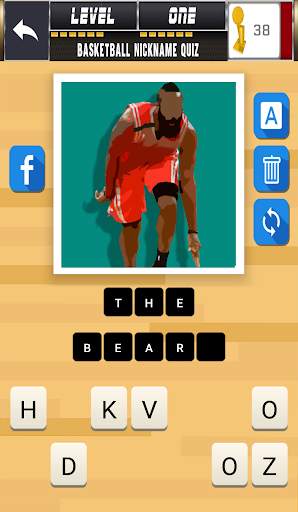 Basket julukan kuis screenshot 2