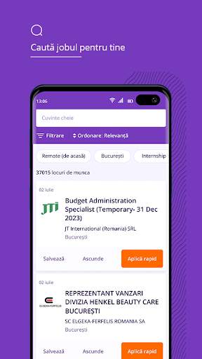 eJobs.ro - Locuri de muncă screenshot 1