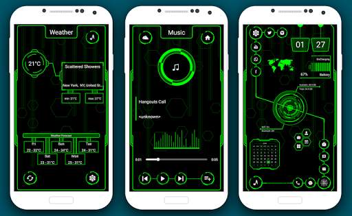 Visionary Launcher Pro - App lock,Hide app,Hi-tech screenshot 10