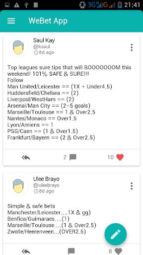 WeBet App - Free Betting Tips screenshot 6