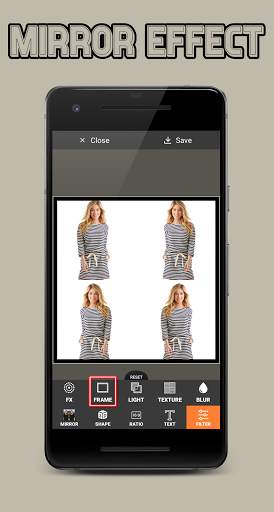 Mirror Photo Editor 12 تصوير الشاشة