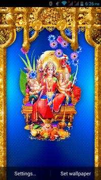Durga Maa Live wallpaper 3 تصوير الشاشة